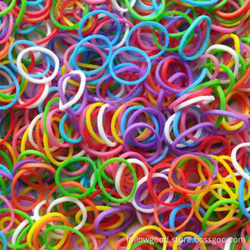 DIY Solid Color Loom Rubber Band, Non-toxic, Food Standard Silicone